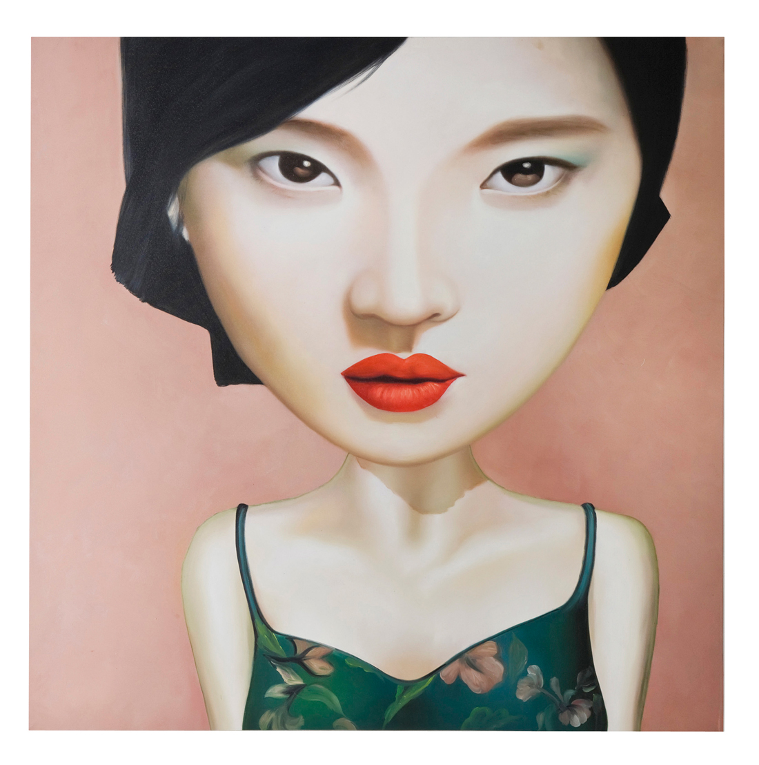 Ölbild Mei Ling